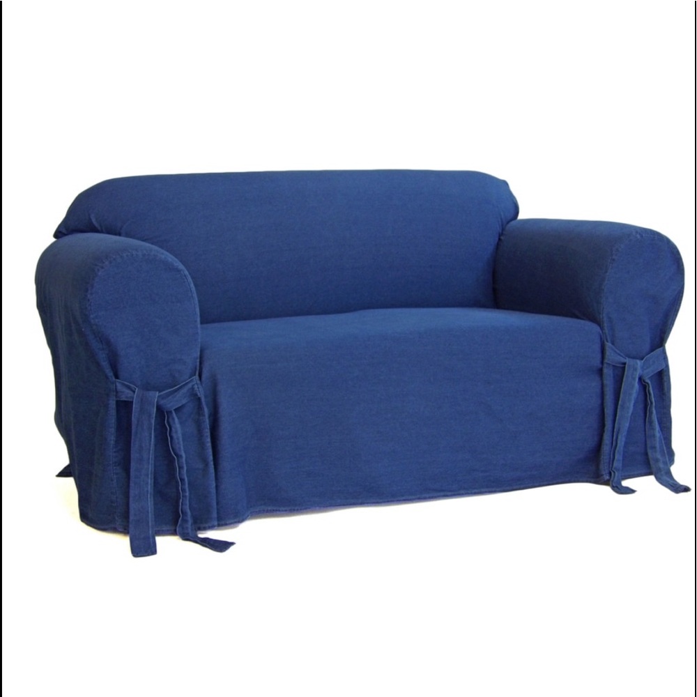 Denim blue Sofa cover never used
